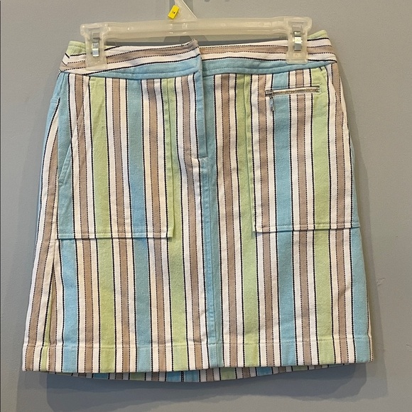 LOFT Dresses & Skirts - Striped Multi-Color Women's Skirt loft size 0 like new